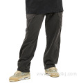 Washed loose edge wool pocket turnip pants sweatpants